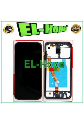 DISPLAY TOUCH FRAME PARI ORIGINAL SERVICE HUAWEI MATE 20 LITE SNE-LX1 AL00 SCHWARZ