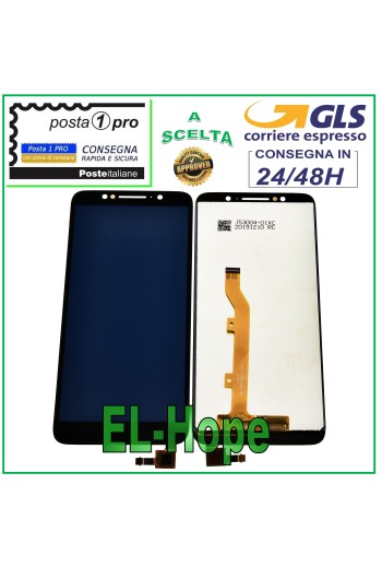 LCD-DISPLAY TOUCHSCREEN FÜR ALCATEL 1C 2019 OT 5009 OT-5009D SCHWARZER GLASBILDSCHIRM