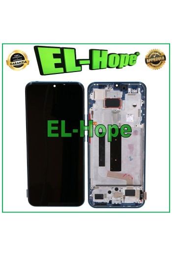 TFT-RAHMEN-LCD-DISPLAY FÜR XIAOMI MI 10 LITE M2002J9G M2002J9E TOUCHSCREEN BLAU
