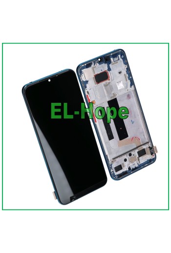 TFT-RAHMEN-LCD-DISPLAY FÜR XIAOMI MI 10 LITE M2002J9G M2002J9E TOUCHSCREEN BLAU