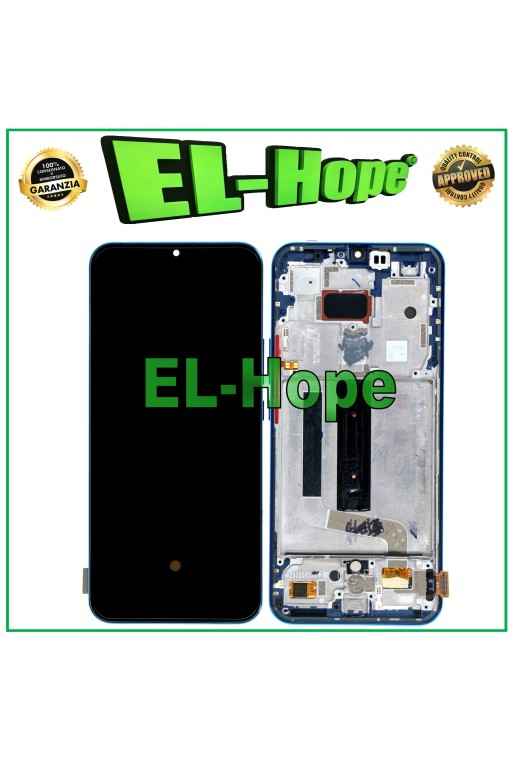 OLED-RAHMEN-LCD-DISPLAY FÜR XIAOMI MI 10 LITE M2002J9G M2002J9E TOUCHSCREEN BLAU