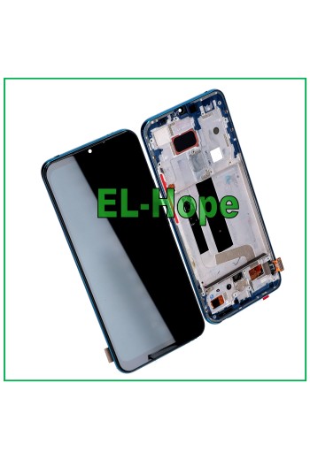 OLED-RAHMEN-LCD-DISPLAY FÜR XIAOMI MI 10 LITE M2002J9G M2002J9E TOUCHSCREEN BLAU