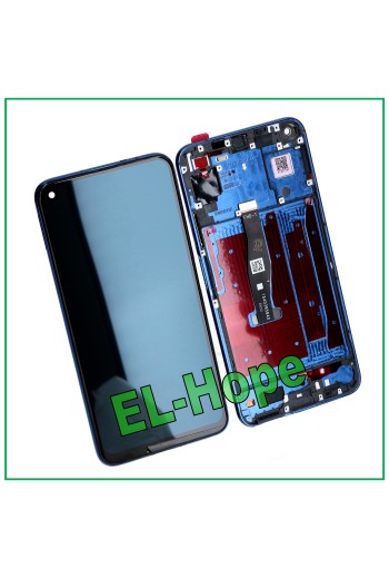TOUCH-DISPLAY FÜR HUAWEI NOVA 5T YAL-L21 L61 L71 / HONOR 20 YAL-AL00 BLAUER RAHMEN