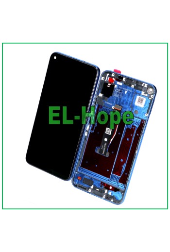 TOUCH-DISPLAY FÜR HUAWEI NOVA 5T YAL-L21 L61 L71 / HONOR 20 YAL-AL00 BLAUER RAHMEN