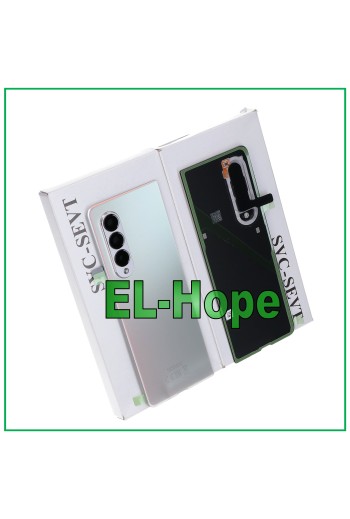 ORIGINAL SAMSUNG GALAXY Z FOLD 3 5G SM-F926 SILBER HINTERE ABDECKUNG