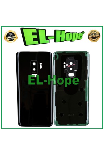 Akkudeckel für Samsung Galaxy S9+ Plus SM-G965, schwarze Rückseite