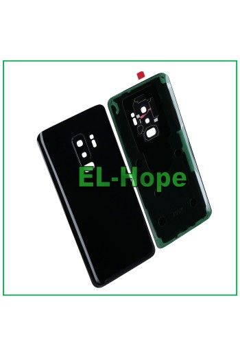 Akkudeckel für Samsung Galaxy S9+ Plus SM-G965, schwarze Rückseite
