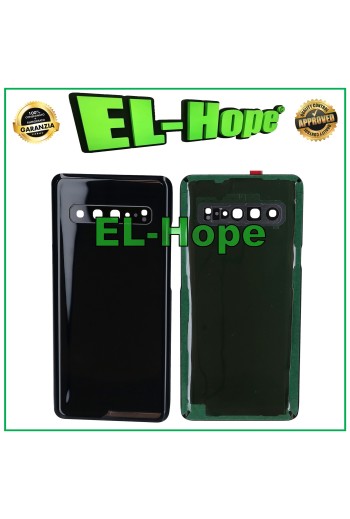 Akkudeckel für Samsung Galaxy S10 5G SM-G977F Case Backcover Schwarz