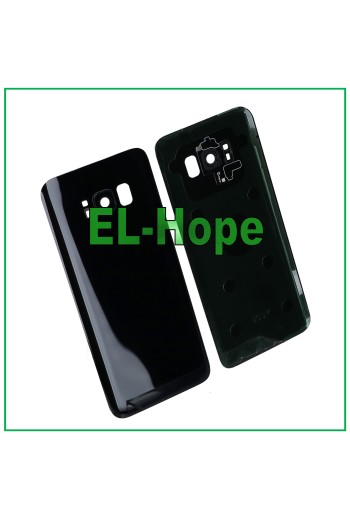 Akkudeckel für Samsung Galaxy S8 SM-G950, Gehäuse, Rückseite, Schwarz