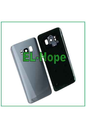 Akkudeckel für Samsung Galaxy S8 SM-G950, Gehäuse, Rückseite, Silber