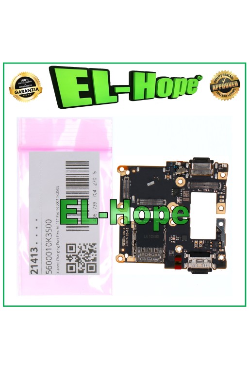 ORIGINAL LADEDOCK SERVICE XIAOMI MI 11T /11T PRO 2107113SG SIM-LESER ORIGINAL LADEDOCK SERVICE XIAOMI MI 11T /11T PRO 2107113SG SIM-LESER