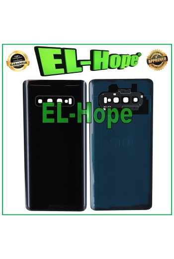Akkudeckel für Samsung Galaxy S10+ Plus SM-G975F Rückseite Schwarz