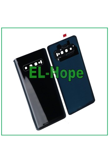 Akkudeckel für Samsung Galaxy S10+ Plus SM-G975F Rückseite Schwarz