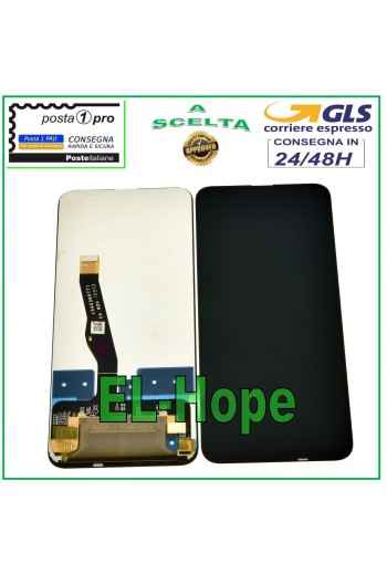 LCD-DISPLAY FÜR HUAWEI Y9S STK-L21 STK-LX3 TOUCHSCREEN-GLAS MONTIERTES SCHWARZES