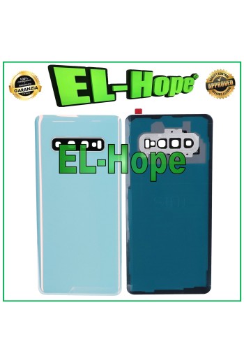 Akkudeckel für Samsung Galaxy S10+ Plus SM-G975F Rückseite Weiß