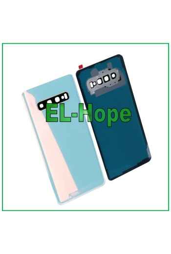 Akkudeckel für Samsung Galaxy S10+ Plus SM-G975F Rückseite Weiß