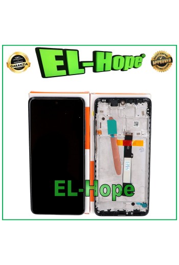DISPLAY TOUCH + RAHMEN PARI ORIGINAL SERVICE XIAOMI POCO X3 NFC M2007J20CI SCHWARZ