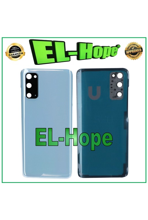 Akkudeckel für Samsung Galaxy S20 SM-G980 G981 Rückseite blau