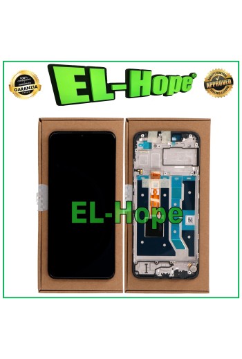 LCD-DISPLAY + ORIGINALRAHMENSERVICE OPPO A17K 4G CPH2471 TOUCHSCREEN-GLAS