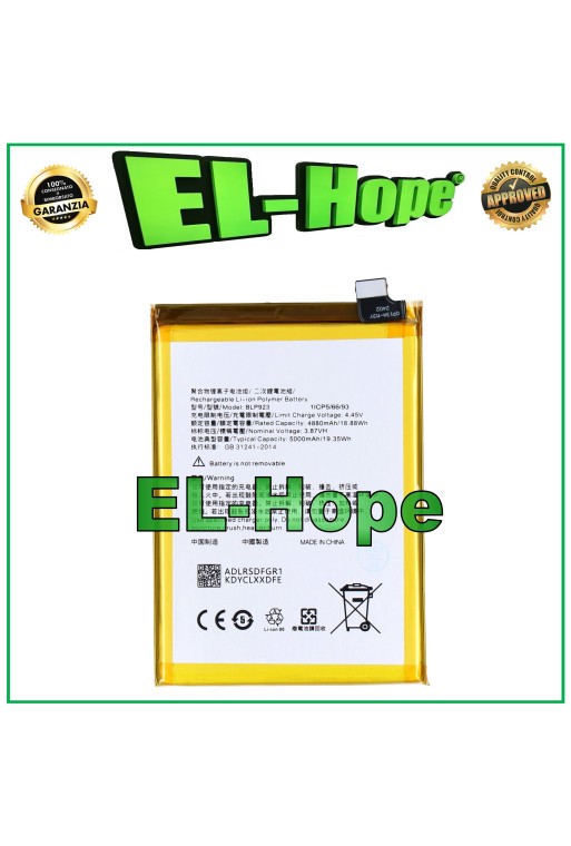 AKKU BLP923 FÜR OPPO REALME C51 RMX3830 A78 5G CPH2339 5000mA GLEICH ORIGINAL AKKU BLP923 FÜR OPPO REALME C51 RMX3830 A78 5G CPH2339 5000mA GLEICH ORIGINAL