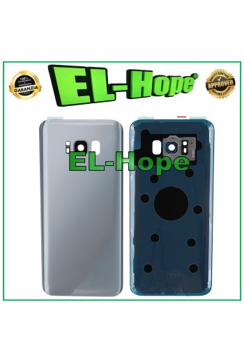 Akkudeckel für Samsung Galaxy S8+ Plus SM-G955 Rückseite Silber
