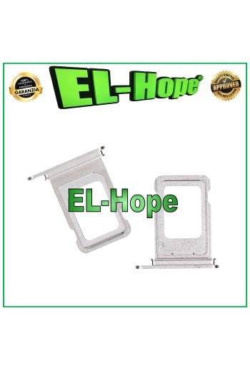 SLOT CART FACHHALTER NANO SIM GEHÄUSE FÜR IPHONE 13 PRO SILBER