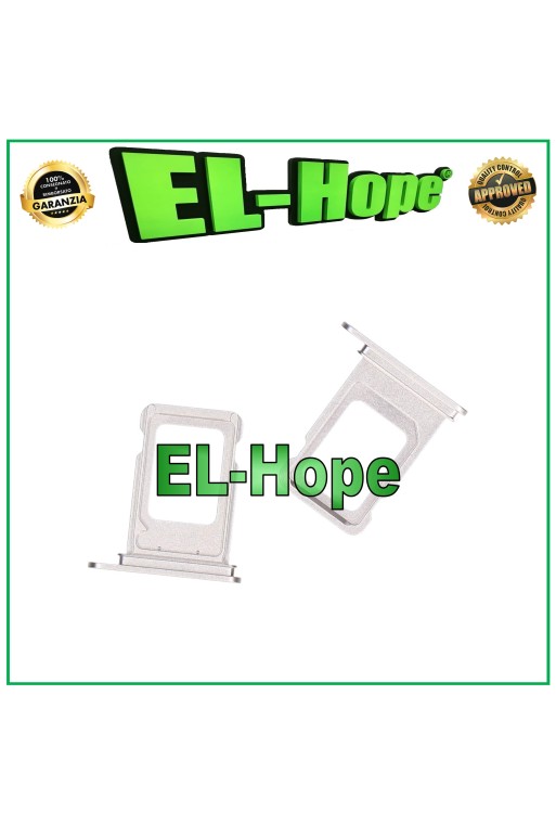 Slot Cart Fach Halter Kartengehäuse Nano SIM für iPhone 14 weiß Galaxy
