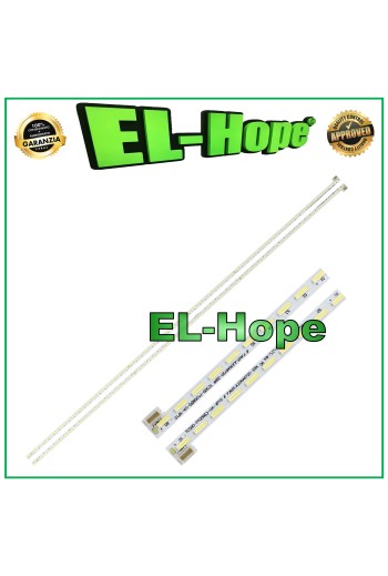 2er-Set mit 60 LED-Streifen für Haier 50  TV TC500-P1006(L)(R) JLE50A6720-32DL / DR