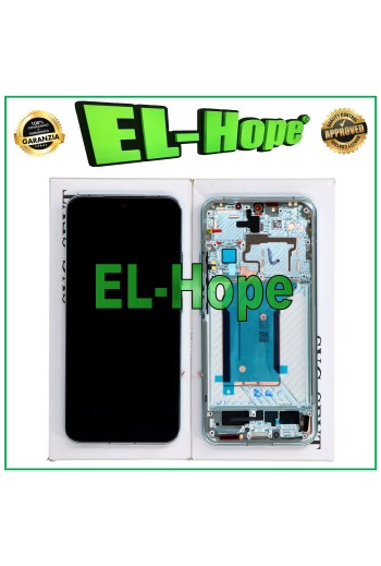 TOUCH-LCD-DISPLAY ORIGINALSERVICE 100% XIAOMI 14 5G 2023 RAHMEN GRÜN GRÜN