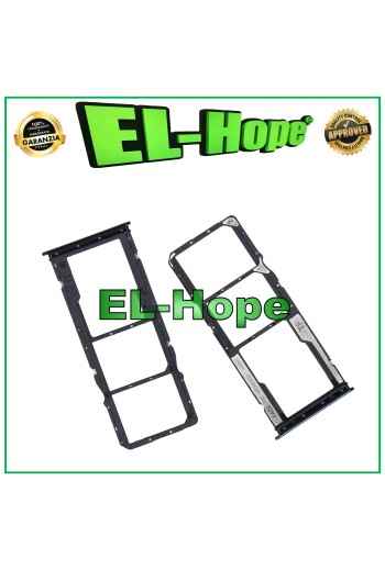 SLOT CART FACH NANO SIM SD KARTE XIAOMI REDMI NOTE 10 4G M2101K7 SCHWARZ