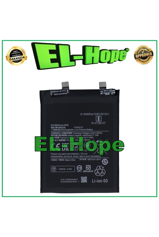 AKKU BP46 FÜR XIAOMI Mi 12 / Mi 12X 5G 2112133AC 4500 mAh GLEICH ORIGINAL