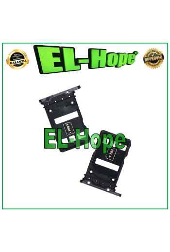 Slot-Carriage-Fach Nano-SIM-Kartenhalter für Huawei P30 Pro VOG-L09 L29 Schwarz