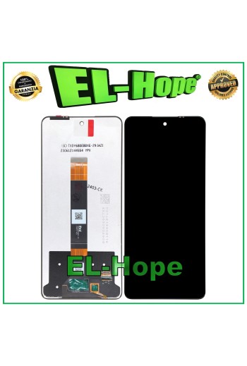 LCD-DISPLAY + TOUCHSCREEN FÜR TCL 50SE 50 SE SCHWARZER GLAS-MONITORBILDSCHIRM