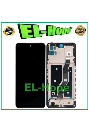 LCD-DISPLAY + RAHMEN FÜR ZTE BLADE V30 9030 TOUCHSCREEN GLASBILDSCHIRM SCHWARZ