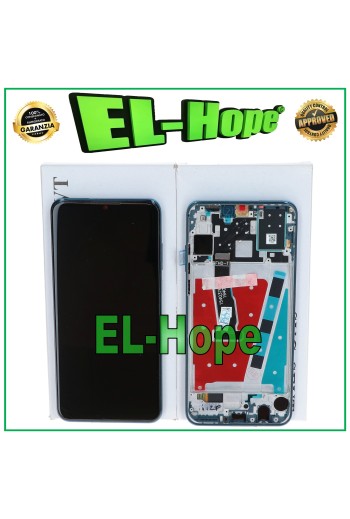 ORIGINAL EQUAL FRAME DISPLAY SERVICE HUAWEI P30 LITE MAR-LX1M 48 MP TOUCH BLAU