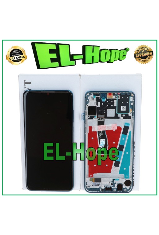 ORIGINAL EQUAL FRAME DISPLAY SERVICE HUAWEI P30 LITE MAR-LX1M 48 MP TOUCH BLAU