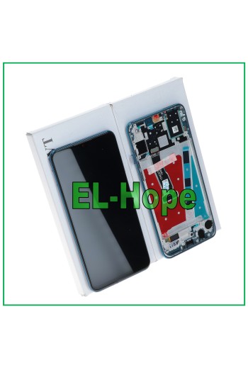 ORIGINAL EQUAL FRAME DISPLAY SERVICE HUAWEI P30 LITE MAR-LX1M 48 MP TOUCH BLAU
