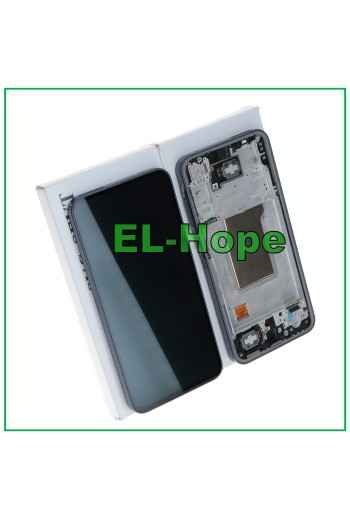 ORIGINAL LCD-RAHMENDISPLAY SAMSUNG GALAXY A35 5G SM-A356 TOUCHSCREEN MARINEBLAU SCHWARZ