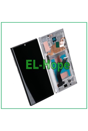 TFT-RAHMEN-TOUCH-LCD-DISPLAY FÜR SAMSUNG GALAXY NOTE 10 PLUS SM N975 N976 WEISS
