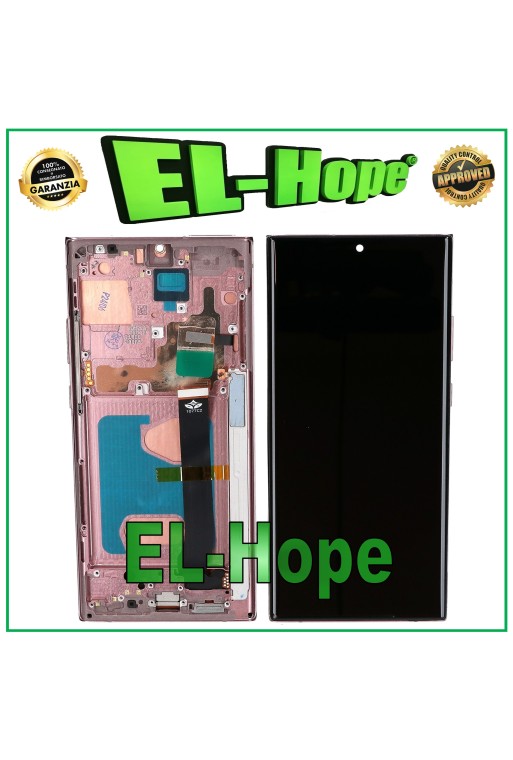 TFT-RAHMEN + TOUCH-LCD-DISPLAY FÜR SAMSUNG GALAXY NOTE 20 ULTRA N985 N986 BRONZE