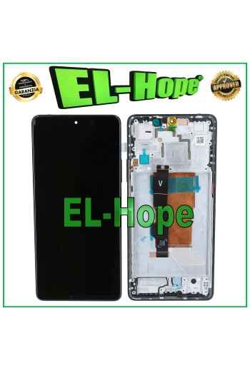 OLED-RAHMEN-LCD-DISPLAY FÜR XIAOMI REDMI NOTE 12 TURBO 5G TOUCHSCREEN SCHWARZES GLAS