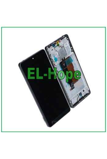 OLED-RAHMEN-LCD-DISPLAY FÜR XIAOMI REDMI NOTE 12 TURBO 5G TOUCHSCREEN SCHWARZES GLAS