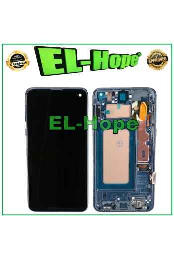 TFT-RAHMEN-LCD-DISPLAY + TOUCHSCREEN FÜR SAMSUNG GALAXY S10E SM-G970F SCHWARZ