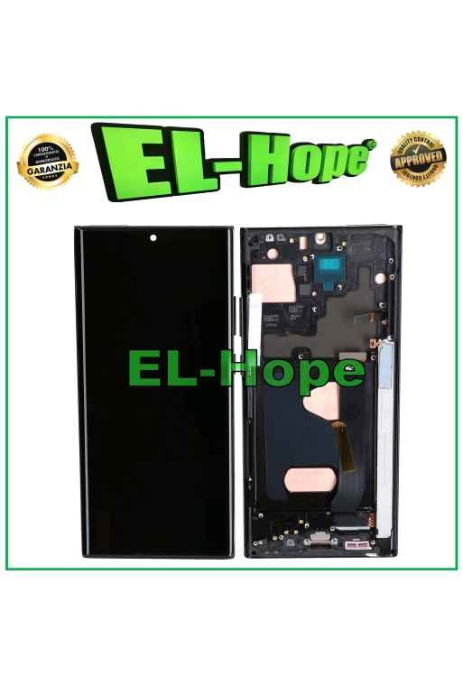 TFT-RAHMEN + TOUCH-LCD-DISPLAY FÜR SAMSUNG GALAXY NOTE 20 ULTRA N985 N986 SCHWARZ