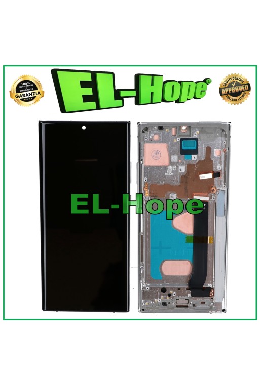 TFT-RAHMEN + TOUCH-LCD-DISPLAY FÜR SAMSUNG GALAXY NOTE 20 ULTRA N985 N986 WEISS