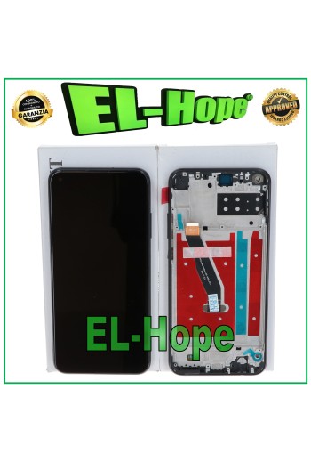 LCD-DISPLAY GLEICHRAHMEN ORIGINALSERVICE HUAWEI Y7P 2020 ART-L28 TOUCH SCHWARZ