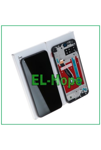 LCD-DISPLAY GLEICHRAHMEN ORIGINALSERVICE HUAWEI Y7P 2020 ART-L28 TOUCH SCHWARZ