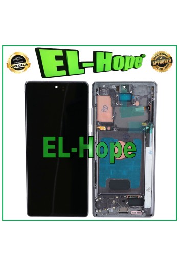 OLED-RAHMENDISPLAY FÜR SAMSUNG GALAXY NOTE 20 SM-N980 N981 TOUCH LCD GRAUES GLAS