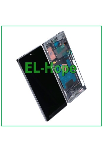 OLED-RAHMENDISPLAY FÜR SAMSUNG GALAXY NOTE 20 SM-N980 N981 TOUCH LCD GRAUES GLAS
