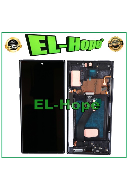 TFT-RAHMEN + TOUCH-LCD-DISPLAY FÜR SAMSUNG GALAXY NOTE 10 PLUS SM N975 N976 SCHWARZ